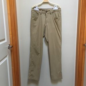 Lululemon ABC pants 32 beige tan